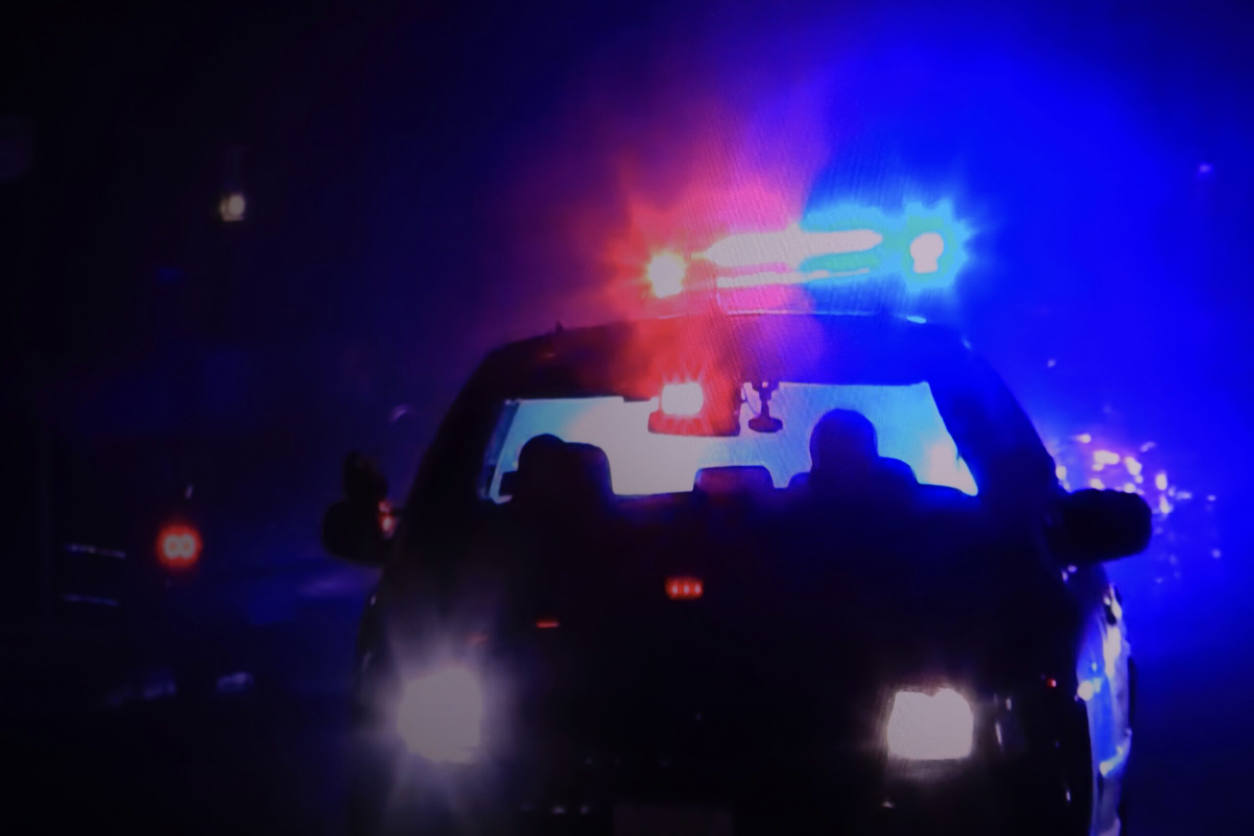 Police car.